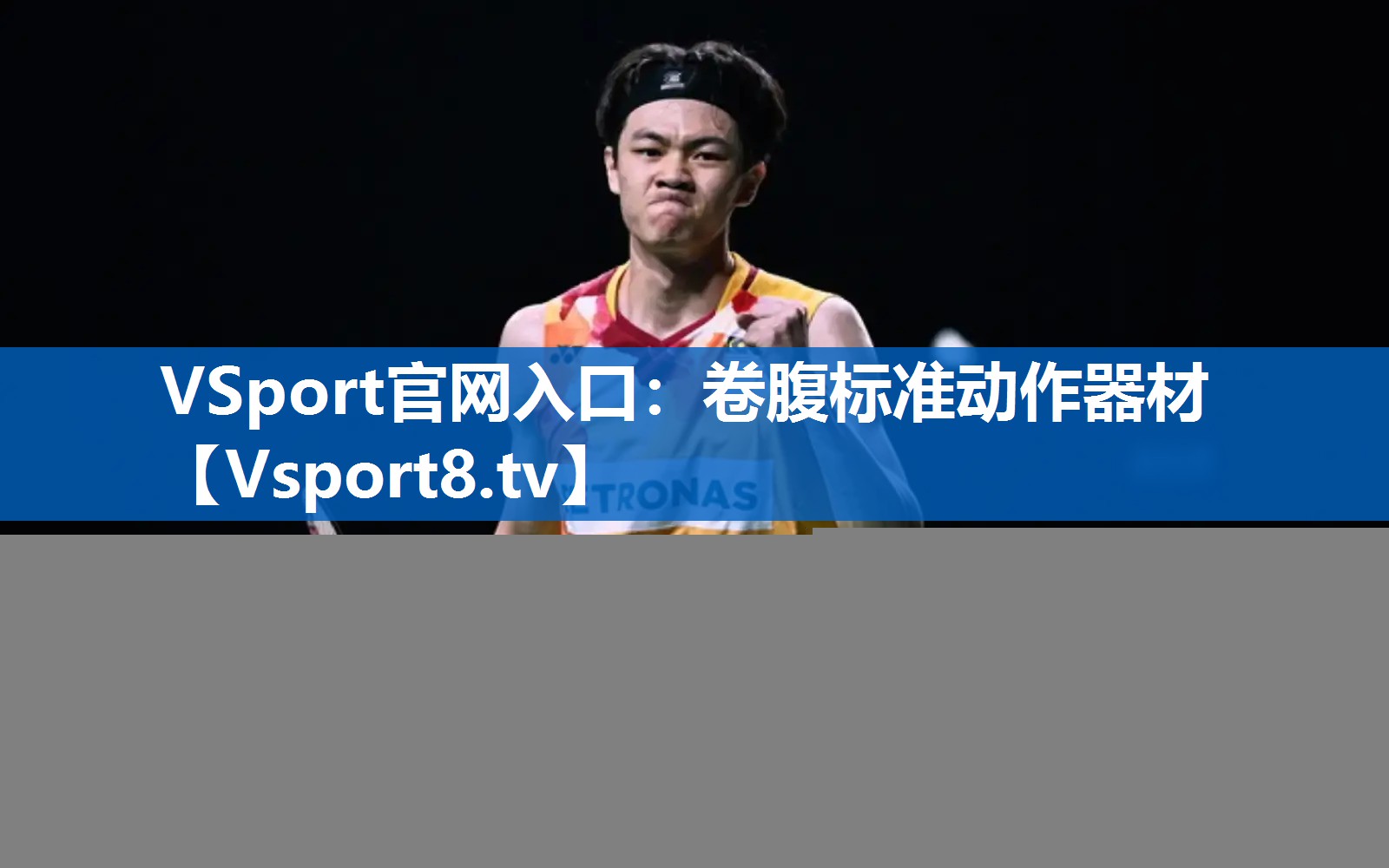 VSport官网入口：卷腹标准动作器材